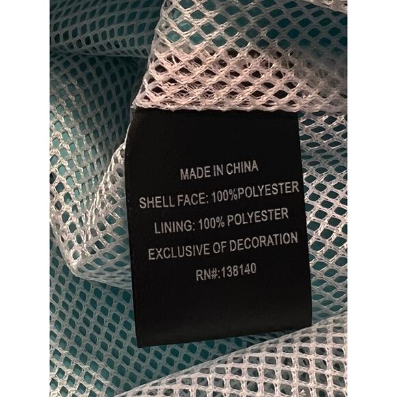 Born Fly Splatter Print Color Block Windbreaker Jacket Size L Retro Streetwear - Picture 9 of 10